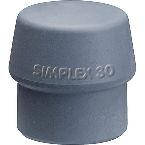 Tapas HALDER SIMPLEX TPE medio, gris - D=80 mm - 3203.080 (1/2)