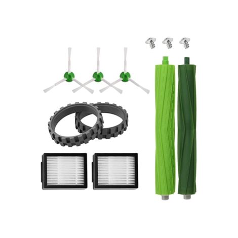 Accesorios para aspiradoras I7 I7+ E5 E6: cepillo principal, cepillo lateral, filtro HEPA (1/4)