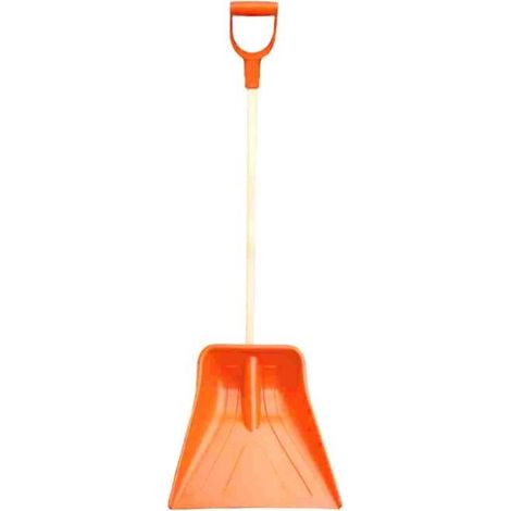 Pelle à grains agricole avec manche en bois sans latte / TEGER (lot de 15)