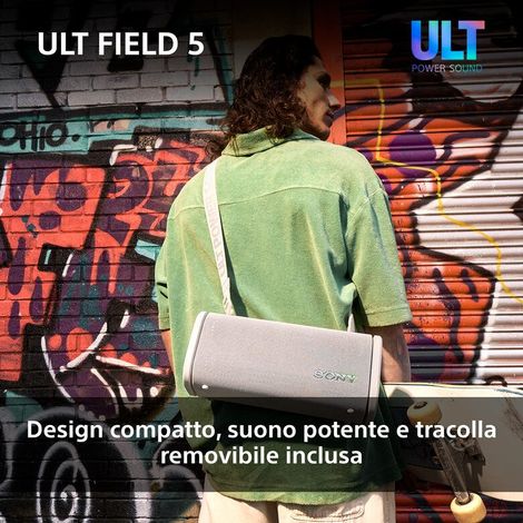 Sony Ult Field 5 Altoparlante portatile stereo Bianco (1/5)
