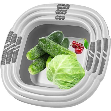 Bassine à Vaisselle Pliable - Bac à Vaisselle Multifonction (1/5)
