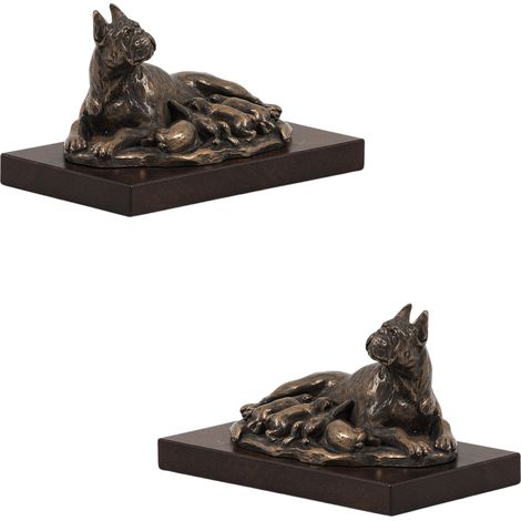 Boxer, Boxer II - estatuilla de perro, figura de oficina, trofeo para una exposición canina de Art-Dog (1/5)