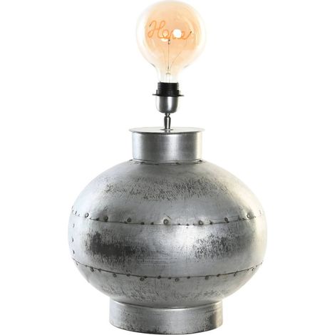 Lampe de salon design épuré en laiton argenté - Argent vieilli (1/5)
