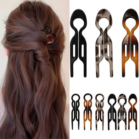 Forcine per capelli - Forcine a U - Forcine francesi - Accessori per capelli per donne e ragazze - Forcine da donna - Fermagli per capelli - Acconciature (1/4)