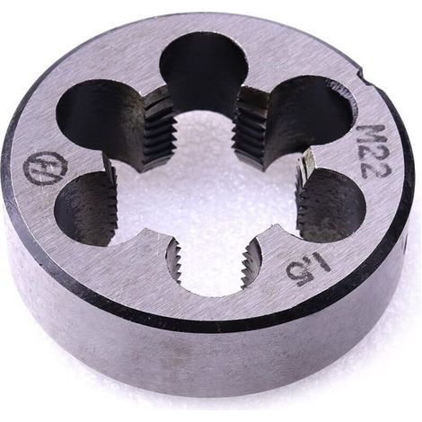 Filières métriques,M22 X 1.5mm métrique droite fil main Die, 1pc (1/5)