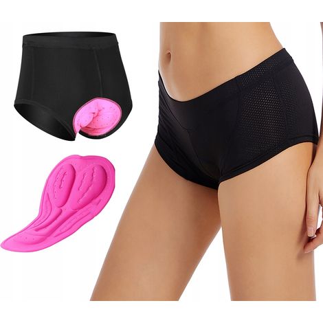 Pantalones cortos de ciclismo, b贸xers con acolchado de gel XXL