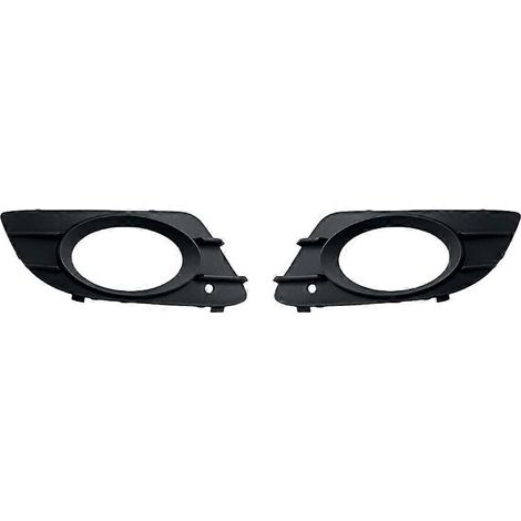 1 paire de cadres de feux antibrouillard avant pour pare-chocs 2098850323 2098850423, compatibles avec Mercedes-Benz W209