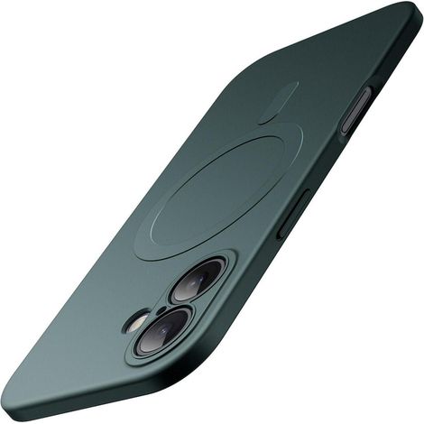 Handyhülle iPhone 17 MagSafe TPU Kameraschutz stoßfest Nachtgrün (1/5)