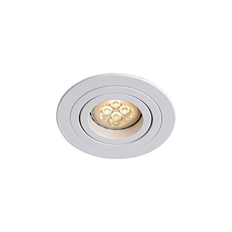 Faretto da incasso soffitto Lucide Tube GU10 bianco (1/4)