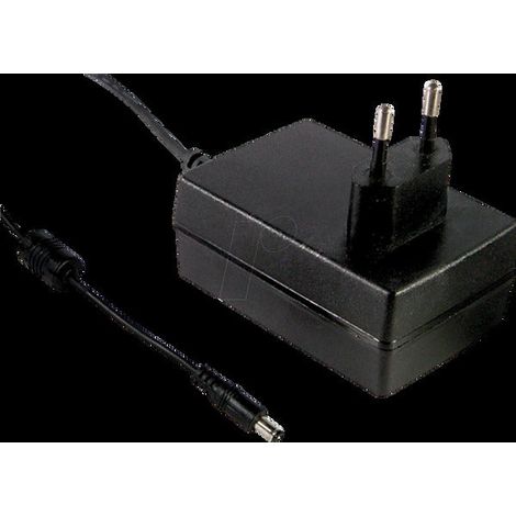 [GEBRAUCHT] B-Ware Mean Well GSM25E05-P1J GSM 25 E Mains PSU 5V DC 4A 20W 2-pin Euro Plug (1/2)