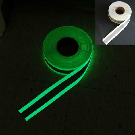 Nastro da cucire luminescente con banda rifrangente al centro da 50mm Larghezza - 50mm x 10MT (1/5)