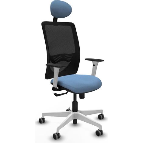 piqueras-y-crespo Sedia per Ufficio Zulema Blu Cielo Confortevole