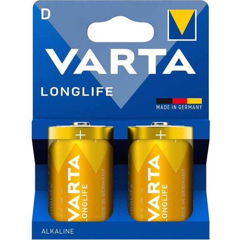 PILA TORCIA LONGLIFE 'LR20' Pz 2 - 1,5 V - D