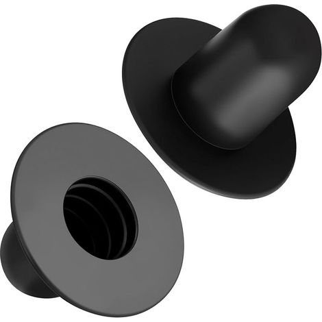 2 Pièces Bouchon de Piscine, Noir Bouchons de Piscine, Bouchon piscines, Bouchons Muraux de Rechange pour Piscines, Bouchonss D'étanchéité de Pisciness pour Salle de Natation (1/5)