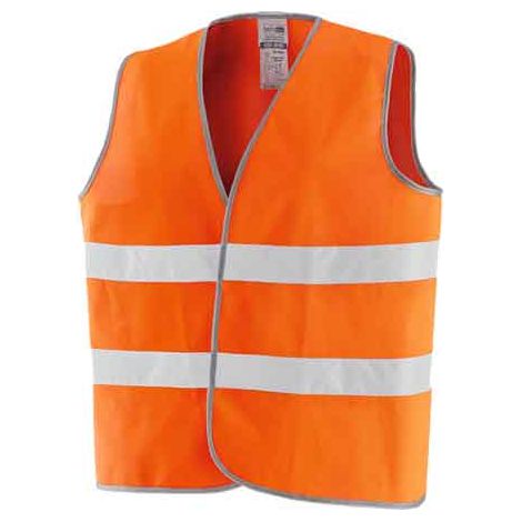 GILET ALTA VISIBILITÀ Tg. unica - IDEAL STAR