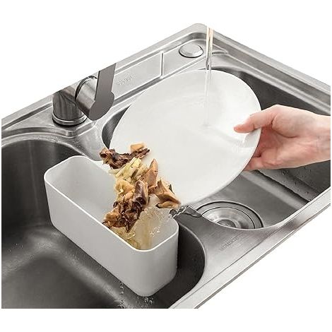 Crépine d'évier, panier d'évier, cuisine, déchets alimentaires, restes, déchets alimentaires (1/5)