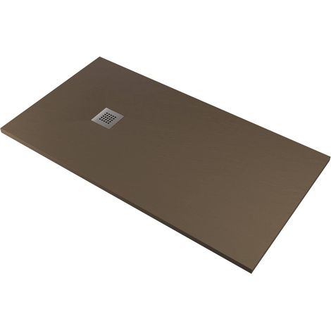 Piatto Doccia in Pietra 100x90 cm Pedrinelli Ardesia Stone Side Tortora (1/5)