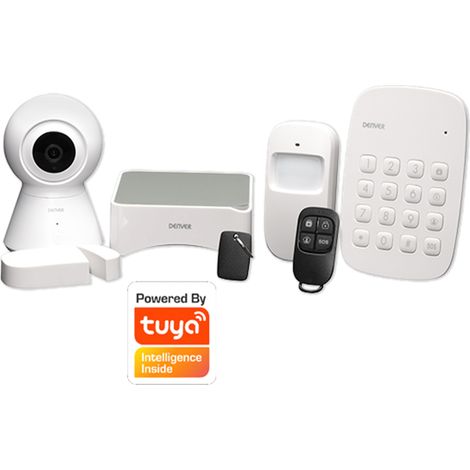Alarmsystem Denver SHA-150 Lithium Tastatur integrierte Sirene (1/5)