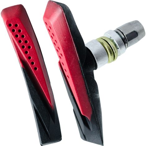 Pastiglie 959-V, 72 mm, nere e rosse (confezione sfusa) (1/4)