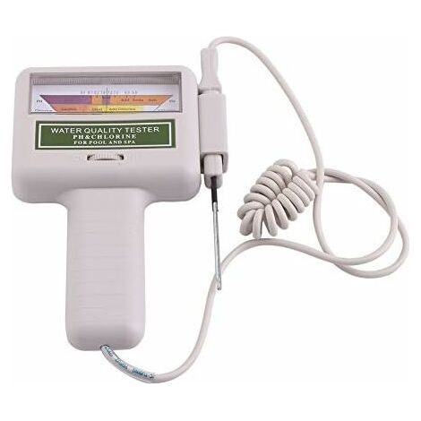 BUNTHAUS Testeur automatique de chlore et pH – Analyseur numérique pour piscine, spa et aquarium – Grand écran pour lecture facile (1/5)