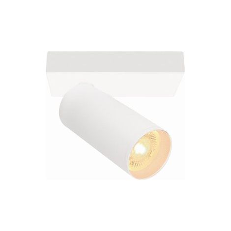 Mantra Aplique foco lector orientable NAZARE blanco, mini GU10 (no incl.), fino y moderno (1/3)