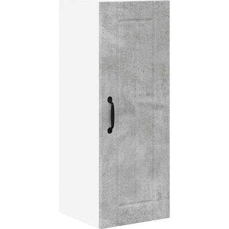 Meubles de Rangement,Armoire de cuisine Gris béton 30 x 31 x 80 cm Bois d'ingénierie CFW697750 (1/5)