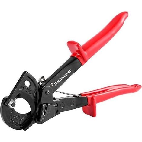 Cable Cutter, HS325A Heavy Duty Copper Aluminum Ratchet Cable Cutter, Max. 240mm² Ratchet Wire Cutter and MUMU Wire and Cable Cutter (1/4)