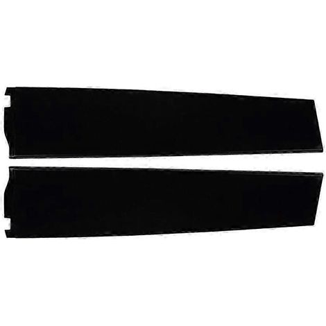 Enjoliveur de vitre de porte arrière, compatible avec Chevy Suburban 2015-2018, Cadillac Escalade ESV, GMC Yukon XL, ABS noir, 926-247 926-248 fdq (1/5)