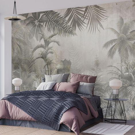 Papier peint panoramique - Forêt tropicale - 130 cm x 89 cm (1/4)