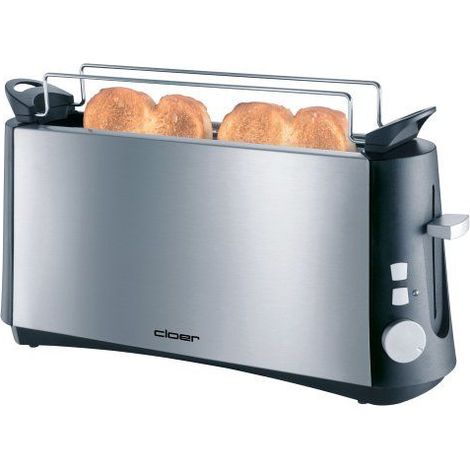 Cloer 3810 tostadora acero inoxidable plateado (1/3)