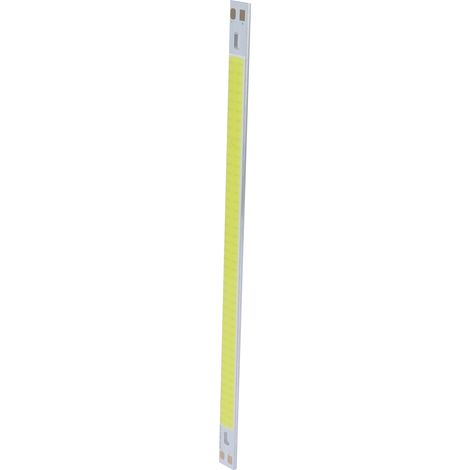 Puce LED COB 10 W, 3000–6500 K, 12–14 V, source lumineuse en forme de bande, haute luminosité, 200 x 10 mm, blanc pur (1/5)