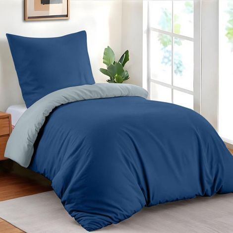 Housse de Couette 140x200 avec 1 Taie Oreiller 65x65 cm (1/5)