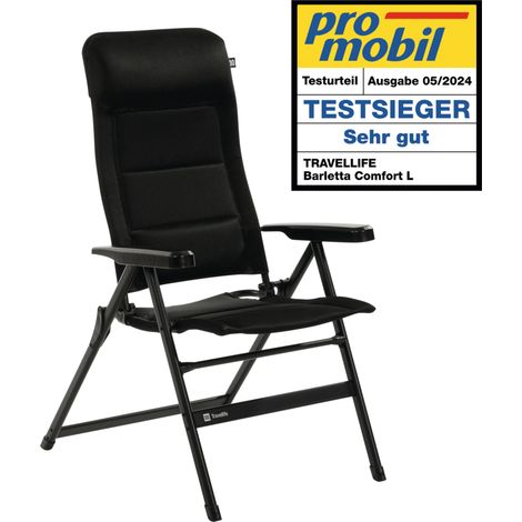 Travellife Klappsessel BARLETTA L black