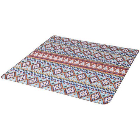 Couverture de pique-nique imperméable, tapis de camping pour plage et tente, motif récolte, 200x150 cm (1/5)
