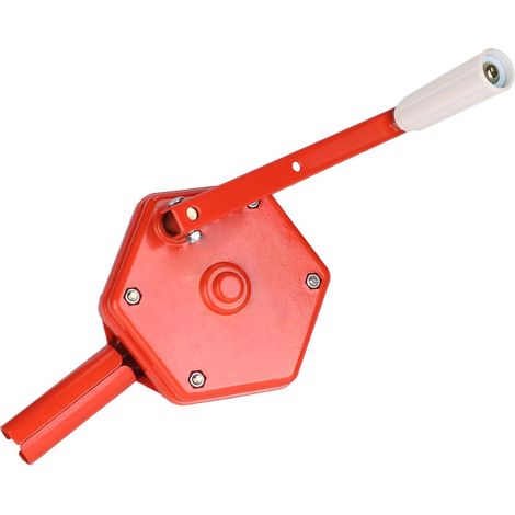 Manual film winding machine for the top side of a greenhouse, film winder device for agriculture (1/5)