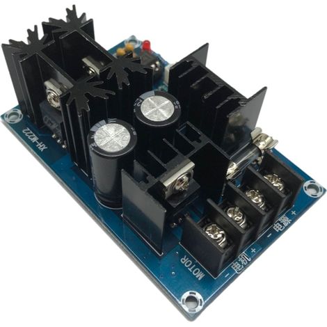 XH-M222 DC motor speed control module, high-power motor voltage regulator board, PWM duty cycle adjustment, current 20A (1/4)