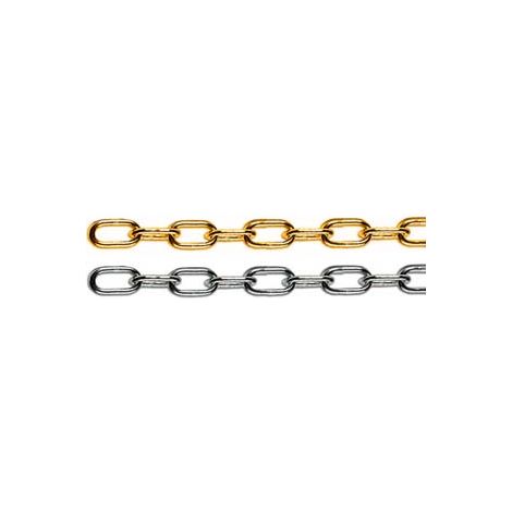 CATENA GENOVESE IN MATASSINE- - n°14 maglia  EE ¸ mm.22 ferro ottonato - 25 mt