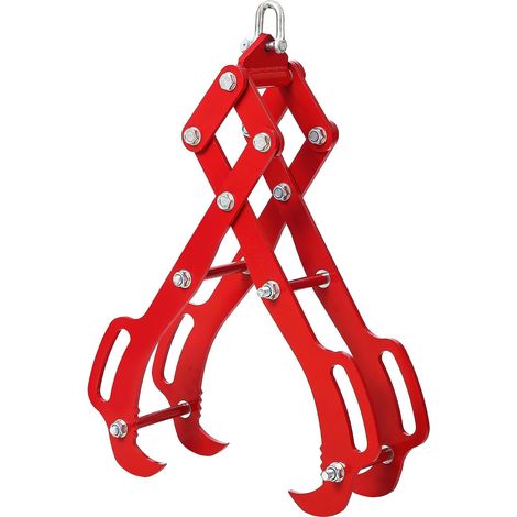 pince à bûches 91 cm acier robuste quatre griffes forte adhérence outil exploitation forestière (1/5)