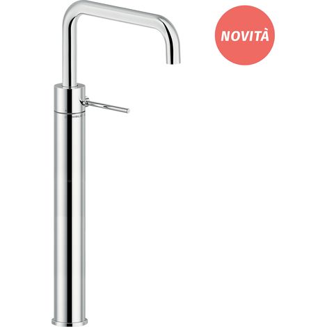Miscelatore monocomando a bacinella, lavabo. Nobili serie VELIS VE125128/2CR Cromato - Ottone (1/2)