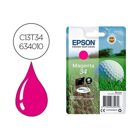 Epson Golf ball C13T34634010 Druckerpatrone 1 Stück(e) Original Standardertrag
