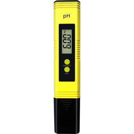 Professionelles pH-Messgerät mit automatischer Kalibrierungsfunktion und einem Messbereich von 0,00–14,00 für Trinkwasser, Aquarien, Hydrokulturen und Schwimmbäder.