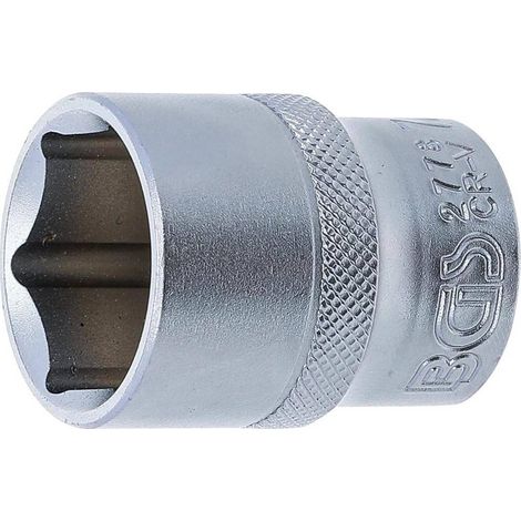 Douille pour Clé Six Pans 12,5 mm (1/2) Précision et Robustesse, Acier, Pro - D-Work