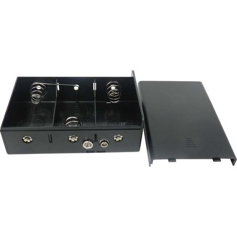 Porte-pile 3 x RS PRO D, raccordement Montage rapide ( Prix pour 1 ) (1/2)