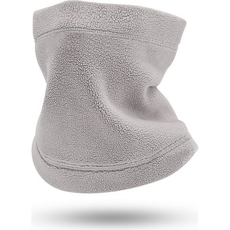 Cagoule Tactique En Polaire - Protection Visage Cou Oreilles - Ski Moto Plein Air - Gris Clair (1/2)