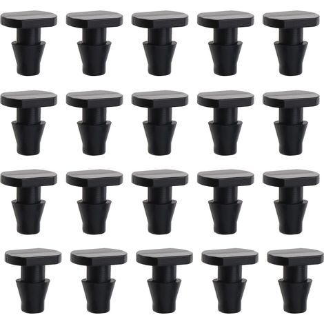 100pcs Bouchon de Tuyau d'irrigationTuyau Goutte à Goutte Embouts Irrigation Capillaire Petit Bouchon Accessoires pour Jardin Arrosage Irrigation (1/5)