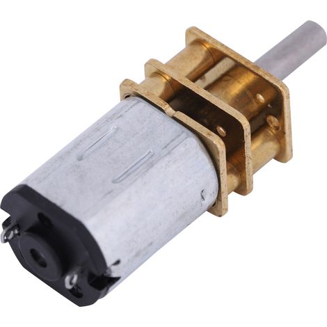 Neuer N20 DC3V 6V 12V 50-2000RPM Drehzahlreduzierungs-Gleichstrommotor mit Metallgetriebe (1/5)