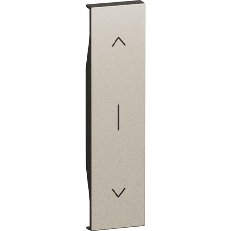 L.Now - Cover Comando Tapparel Champagne (Bticino Cod. Kc05)