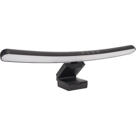 Lampe d'écran LED tactile pour ordinateur, lampe à intensité variable progressive pour le confort des yeux, idéale pour le bureau à domicile.