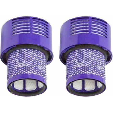 Lot de 2 Filtres de Rechange Lavables pour les Aspirateurs Dyson V10 Filtre de Rechange Dyson pour Série V10 SV12