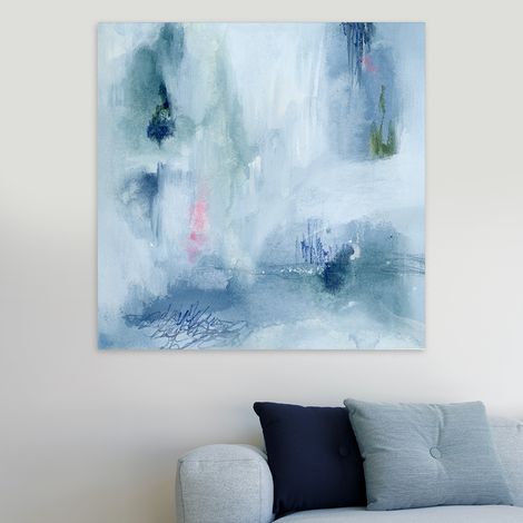 Tableau clair de lune en toile imprimée, 80x80 cm (1/5)